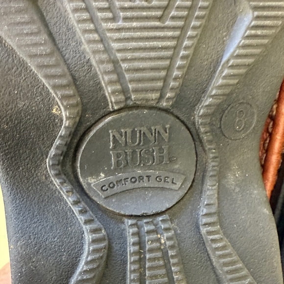 Vintage Nunn Bush Men\'s Brown Comfort Gel leather Loafers in Original box main image 7